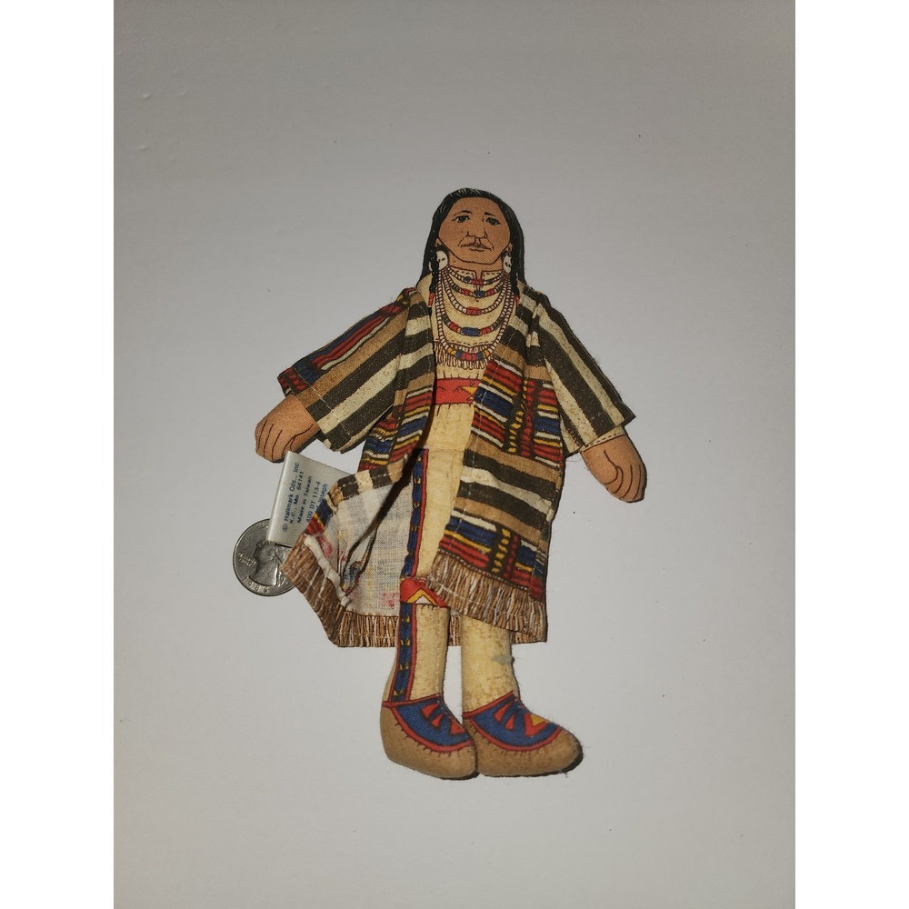Vintage Hallmark Rag Doll Chief Joseph Native American